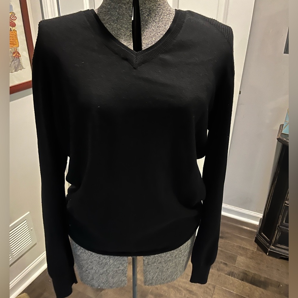 MENS brand 7 for all mankind, navy blue sweater